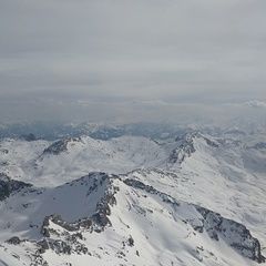 Flugwegposition um 14:14:41: Aufgenommen in der Nähe von Berchtesgadener Land, Deutschland in 2886 Meter
